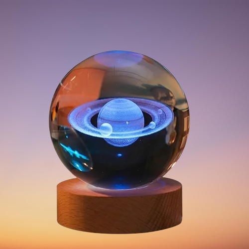 Galaxy Crystal Ball Night Light