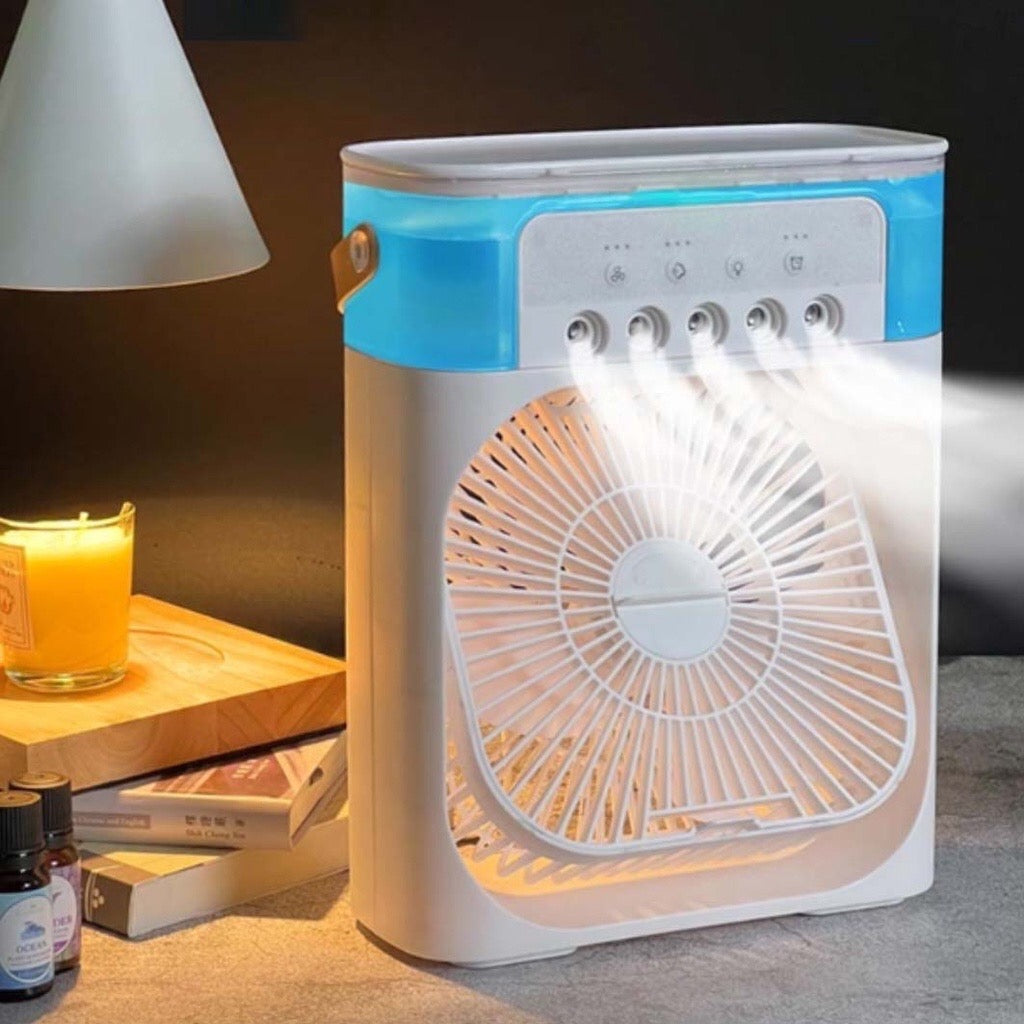 3 in 1 Air Cooling Fan (LED Night light)